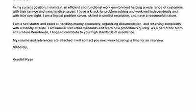 Sample Cover Letter For Customer Service Representative