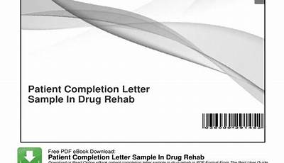 Sample Letter Drug Treatment Program