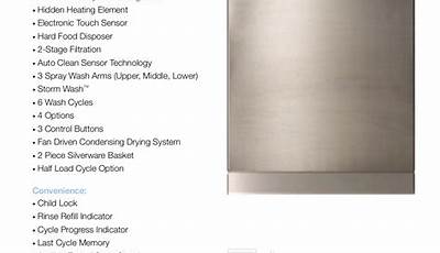 Samsung Dishwasher Dw80M2020Us Manual