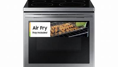 Samsung Electric Range With Air Fryer User Manual