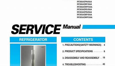 Samsung Fridge Water Dispenser Manual