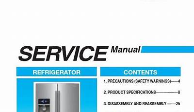 Samsung Refrigerator Manual Rf263Beaesr