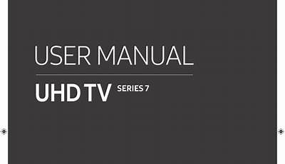 Samsung Smart Tv User Manual