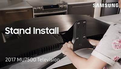 Samsung Tv Installation Manual