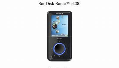 Sandisk Mp3 Player Manual