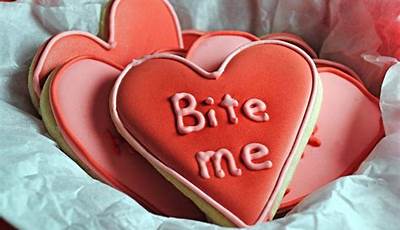 Sarcastic Valentine Cookies
