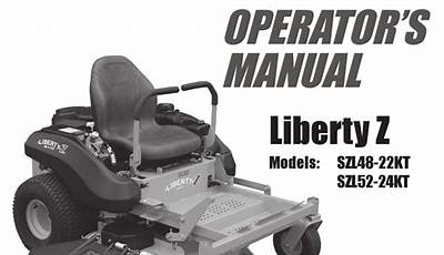 Scag Liberty Z Owners Manual