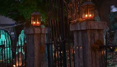 Scary Halloween Decorations Diy Outdoor Graveyards