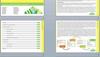 Schematic Report Template Powerpoint