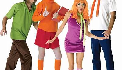 Scooby Doo Halloween Costumes Girl Group