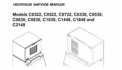 Scotsman C1448 Service Manual