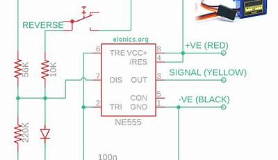 Servo Control Circuit Diagram