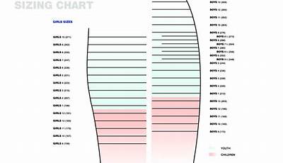 Shoe Size Chart Printable