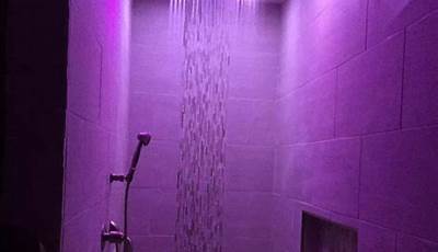 Shower Aesthetic Purple