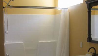 Shower Bath Combo Curtain