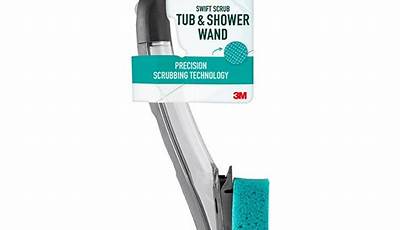 Shower Cleaner In Dish Wand