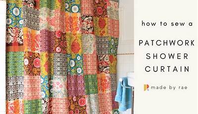 Shower Curtain Sewing Pattern