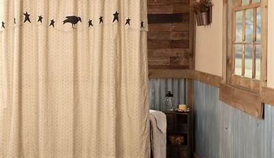 Shower Curtains Rustic