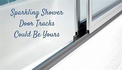 Shower Door Track Cleaning Hacks