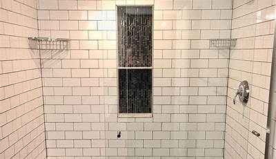 Shower Floor Tile That Goes With Subway Tile