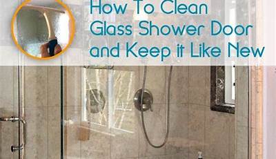 Shower Glass Cleaning