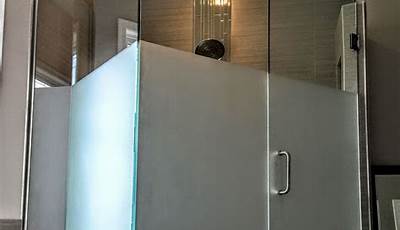 Shower Glass Frosted