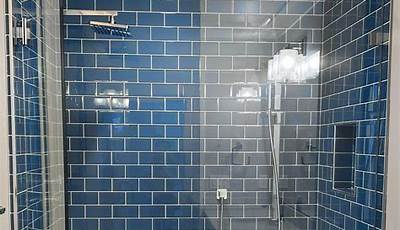 Shower Ledge Blue