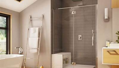 Shower Pan With Bench Seat