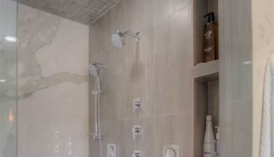 Shower Shelves Built In Marble
