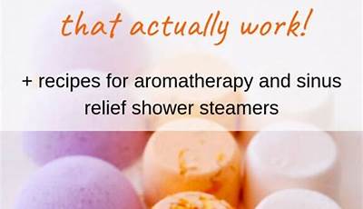 Shower Steamers Recipe Diy