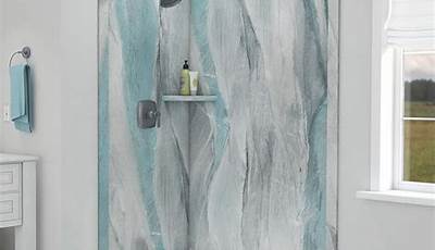 Shower Wall Panels Blue
