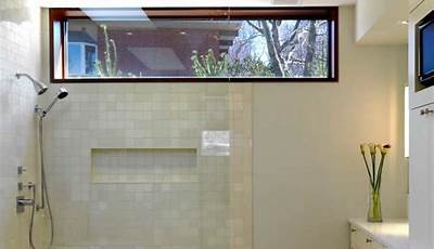 Shower With Window Modern