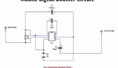 Signal Booster Circuit Diagram