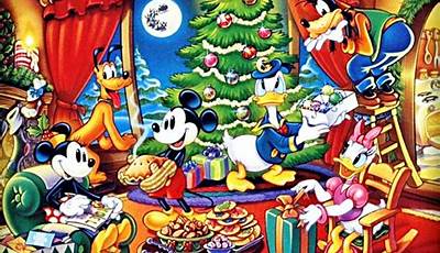 Simple Christmas Wallpaper Disney