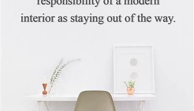 Simple Interior Design Quotes