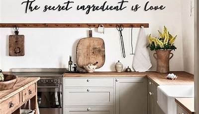 Simple Kitchen Wall Decor Ideas
