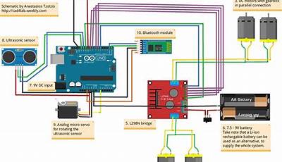 Simple Robot Car Circuit Diagram