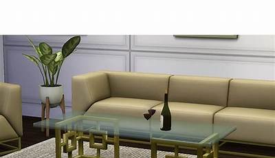 Sims 4 Cc Coffee Tables Patreon