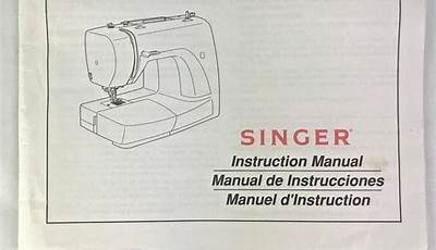 Singer Simple Sewing Machine 3116 Manual