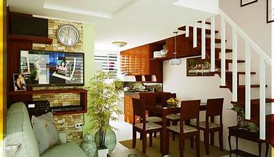 Small House Simple Interior Design Living Room And Kitchen