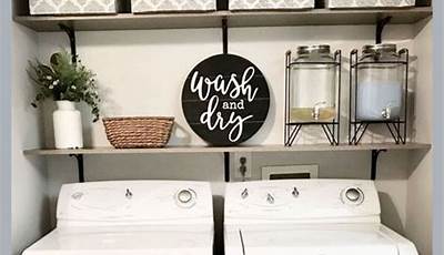 Small Laundry Room Decorating Ideas Pinterest