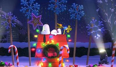 Snoopy Christmas Wallpaper 3D