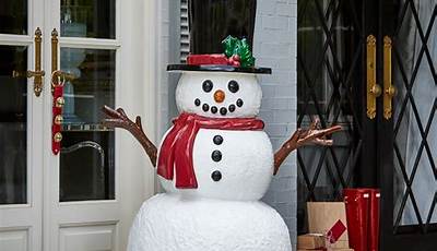 Snowman Ideas For Outside