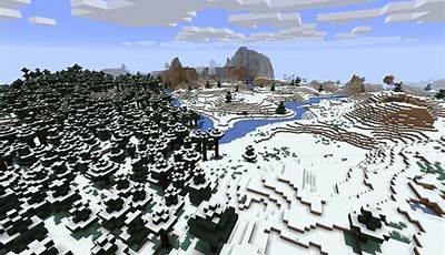 Snowy Biome Minecraft Seed