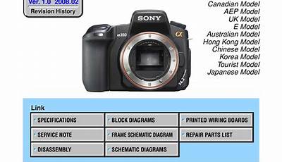 Sony 2005 Digital Camera User Manual