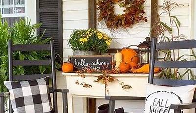 Southern Fall Porch Decor
