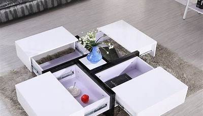 Space Saving Coffee Table Ideas