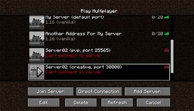 Specs Minecraft Server