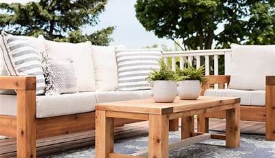 Square Outdoor Coffee Table Diy
