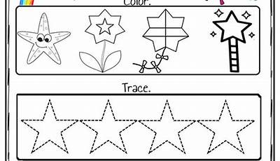 Star Worksheets For Preschoolers
